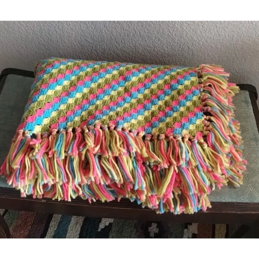 Handmade vintage crochet